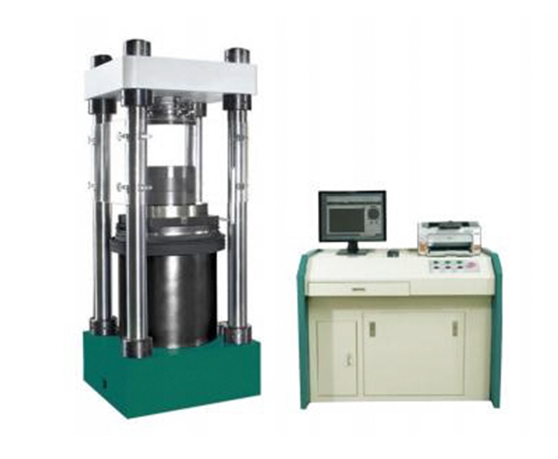 Máquina de prueba de compresión servohidráulica