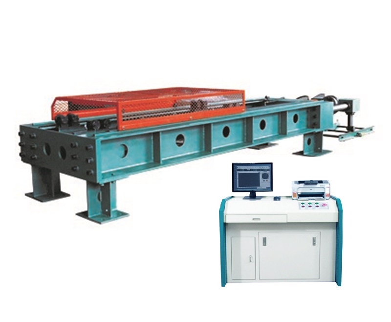 Máquina de prueba de tracción servohidráulica horizontal